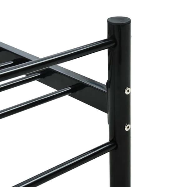 Sengestel - EKSKLUSIV HUS - Klassisk - Sort - Metal - 100 x 200 cm Svart