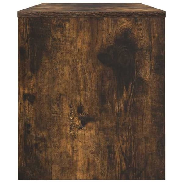 Maison Exclusive - TV-møbel 80 x 35 x 40 cm Røget eg Ingeniørtræ