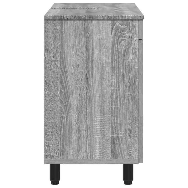 Maison Exclusive - Sonoma grå badrumsvanitet enhet 60 x 35 x 60 cm Sonoma grå