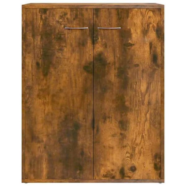 Maison Exclusive - Buffé Ek rökt 60x30x75 cm Ingenjörsträ