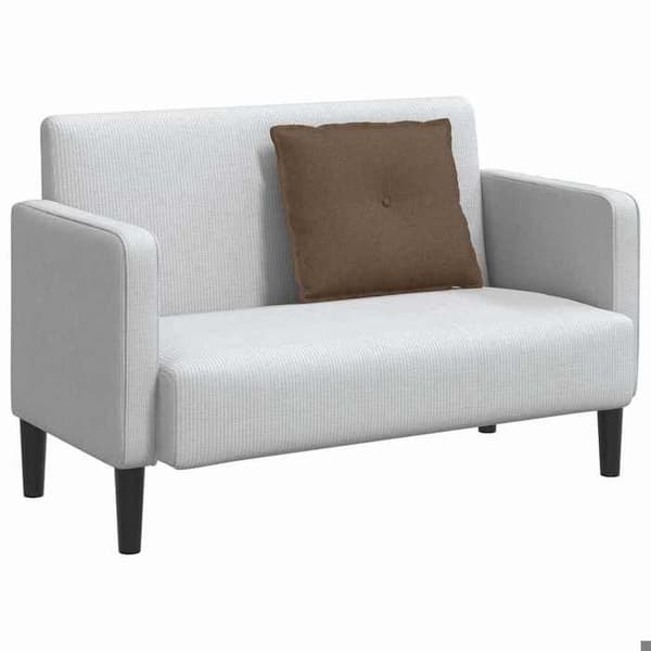 Maison Exclusive - Rygpude Brun 60 x 19 x 50 cm stof
