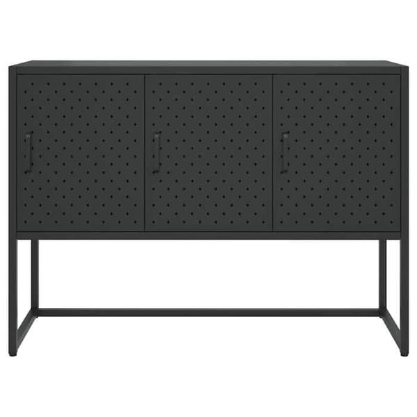 Maison Exclusive - Buffé Svart 105x35x75 cm Stål