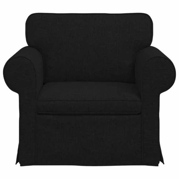Maison Exclusive - Svart Soffa 95 x 82 x 80 cm tyg