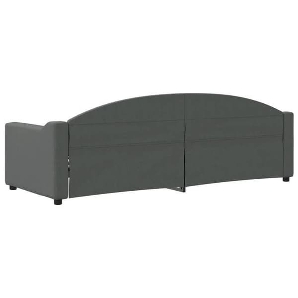 Maison Exclusive - Sengebund uden madras grå 80x200 cm stof