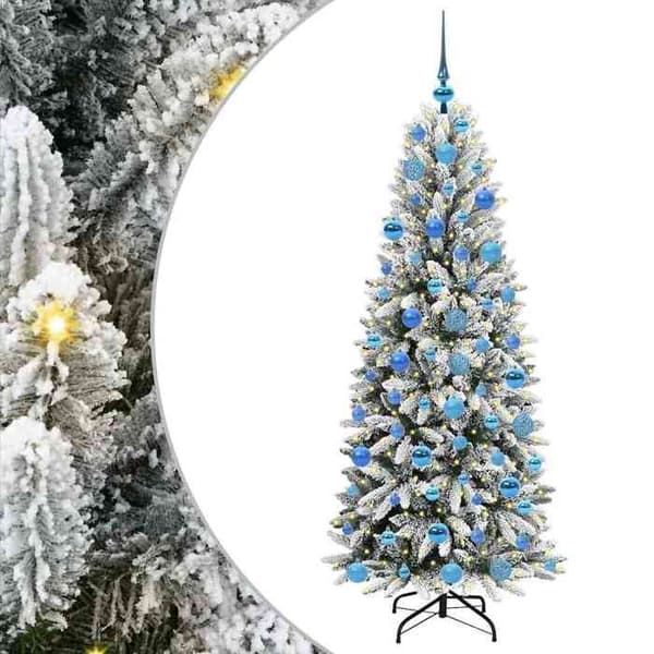 Maison Exclusive - Konstgjord Julgran Vit 180 cm