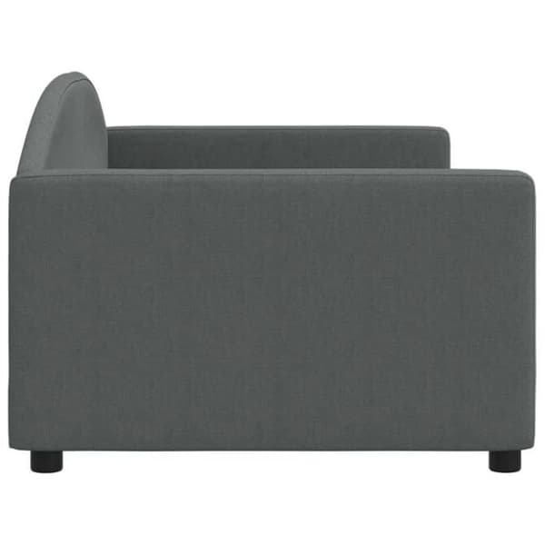 Maison Exclusive - Sengebund uden madras grå 90x200 cm stof