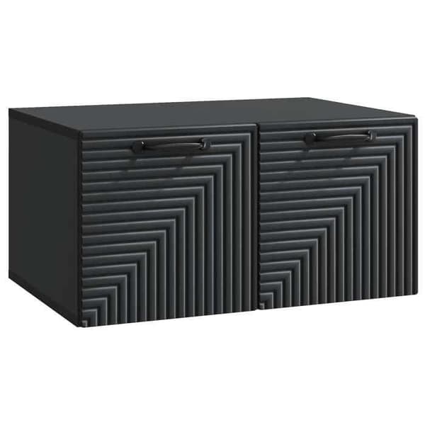 Maison Exclusive - Væghængt TV-møbel Sort 59,5 x 41 x 30 cm Ingeniørtræ
