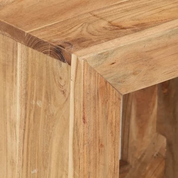 Maison Exclusive - Pall 40x30x40 cm Solid akaciaträ