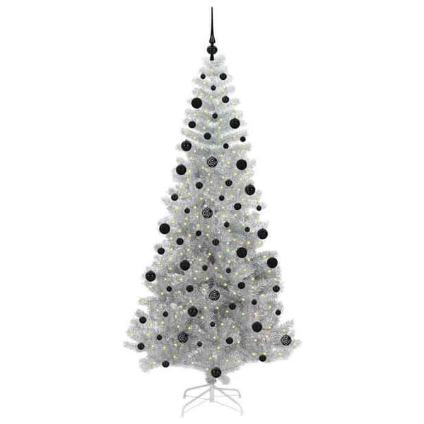 Maison Exclusive - Julgran Silver 210 cm PET Pengar