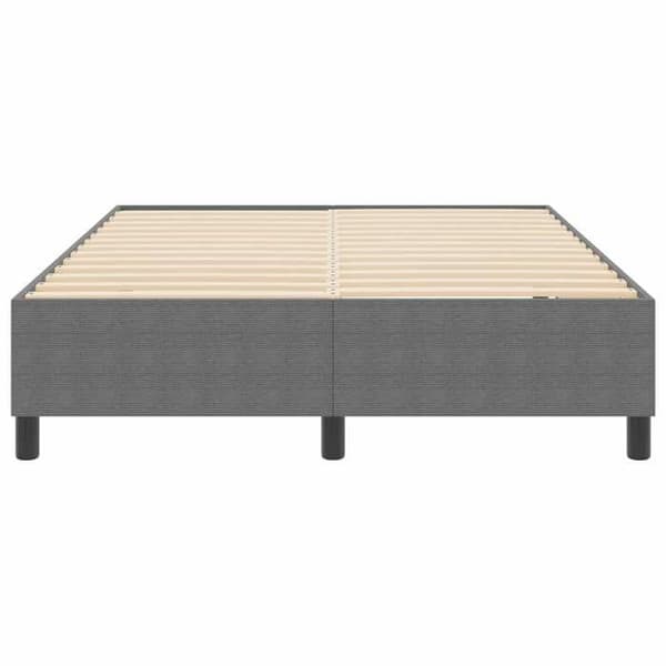 Maison Exclusive - Platform seng ramme Lys grå 160 x 200 cm