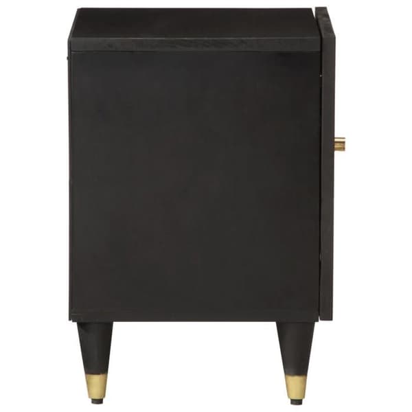 Maison Exclusive - Sängbord 2 st 40x33x46 cm Solid mangoträ