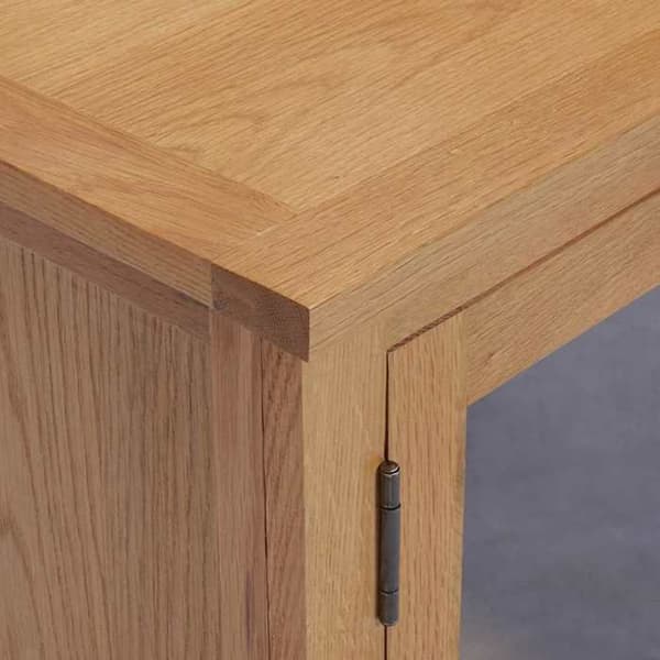 Maison Exclusive - TV-møbel 110x35x44 cm i massiv egetræ