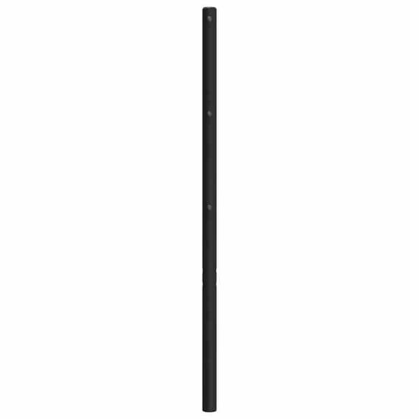 Maison Exclusive - Erstatnings hovedgærde metal sort 100 cm