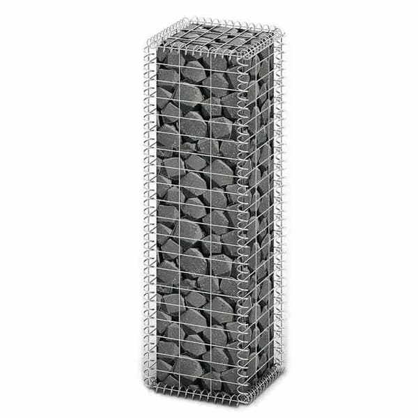 Maison Exclusive - Gabionkorg med lock Galvaniserad tråd 100x30x30 cm