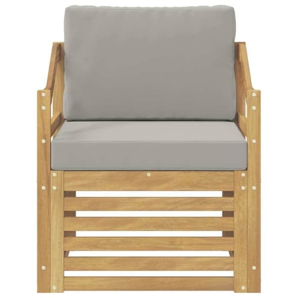 Maison Exclusive - Utomhussoffgrupp i vit polyester