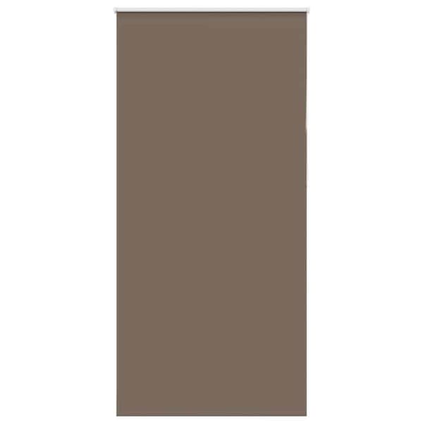 Maison Exclusive - Rullgardin mörkläggande kaffe 100x230cm tygbredd