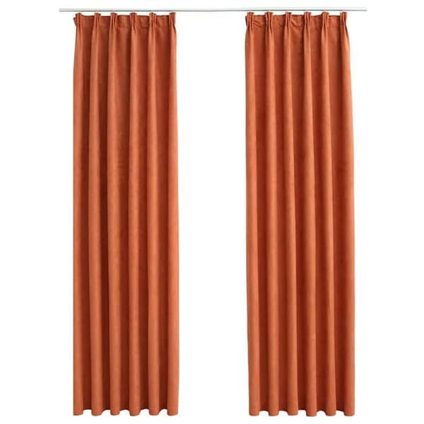 Valoeste - Maison Exclusive - Ruoste - 140 x 245 cm - Samettinen pinta Rost