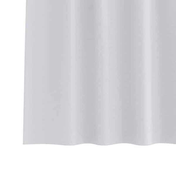 Maison Exclusive - Mörkläggande gardiner med ringar 2 st Ljusgrå 260 x 140 cm Blek grå