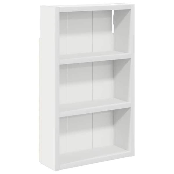 Maison Exclusive - Väggskåp för badrum Vit 30 x 10 x 50 cm Vit