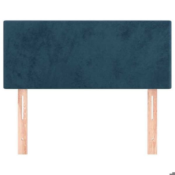 Maison Exclusive - Mörkblå sänggavel 90x5x78/88 cm Sammet