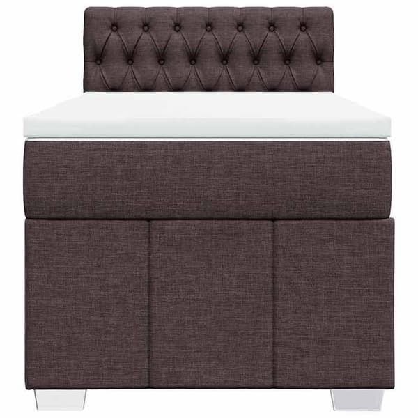 Maison Exclusive - Lakanatukipeite tummanruskea 90x200 cm matolla