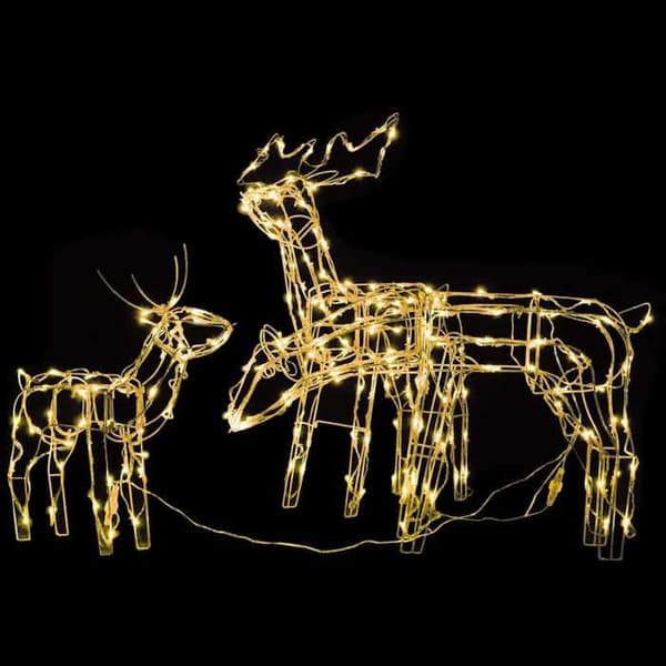 Maison Exclusive - Julelys streng 3 stk. Rensdyr 229 LED