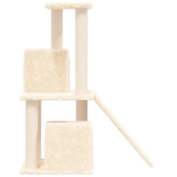 Maison Exclusive - Kattekradse med sisal klatretræ Creme 82 cm Grädde