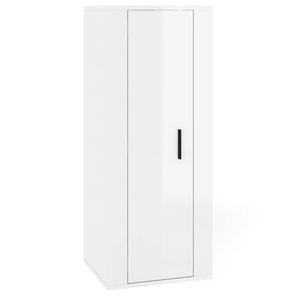 Maison Exclusive - Väggmonterad TV-möbel Vit blank 40x34,5x100 cm