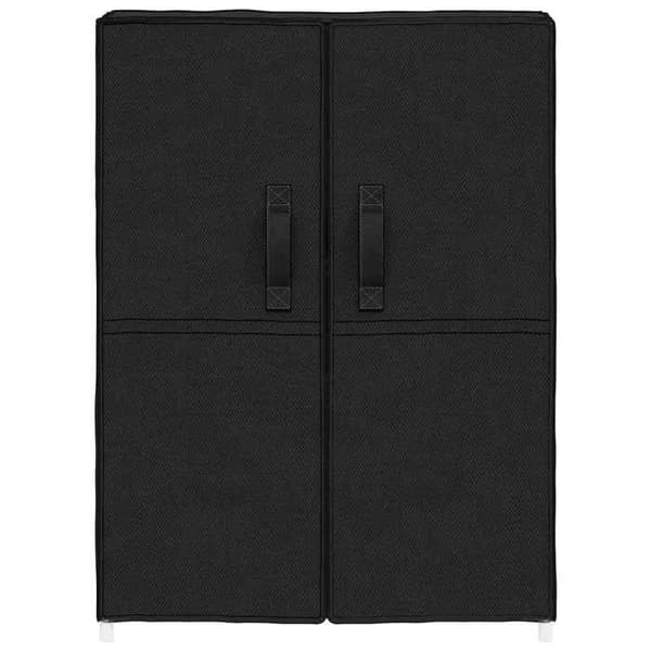 Maison Exclusive - Skoskab Sort 60x28x90 cm Stof