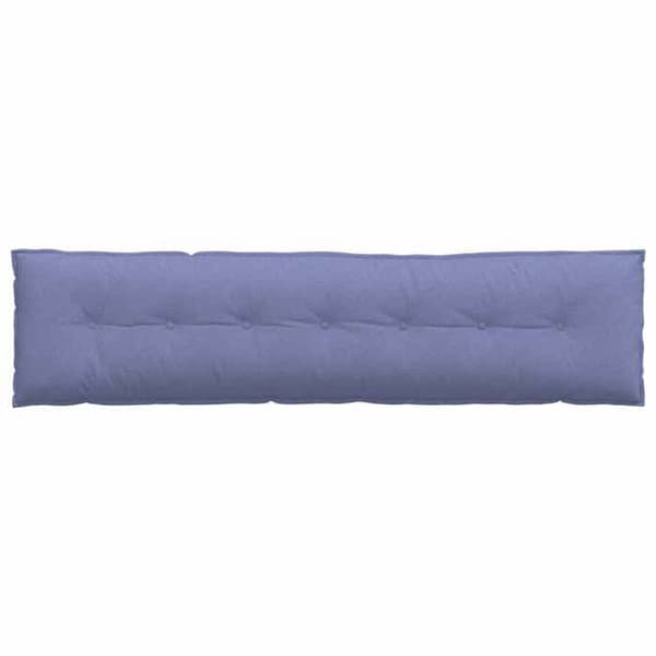 Maison Exclusive - Blå denim rygpude 200 x 19 x 50 cm stof