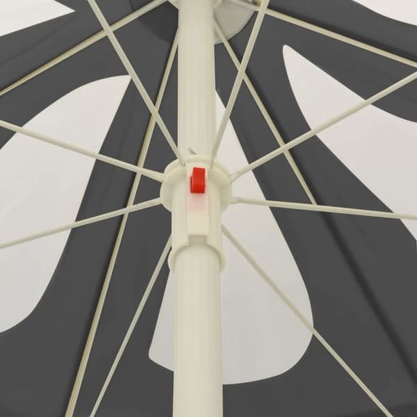 Maison Exclusive - Strandparasol antracit 240 cm