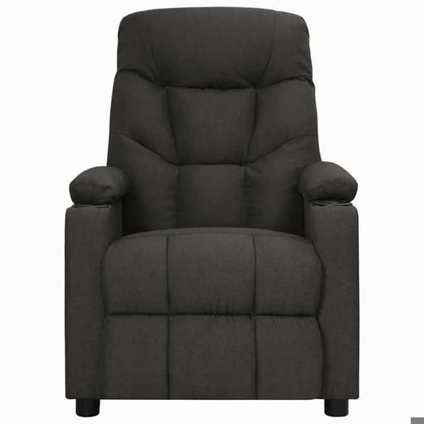 Maison Exclusive - Svart Tyg Reclinerfåtölj