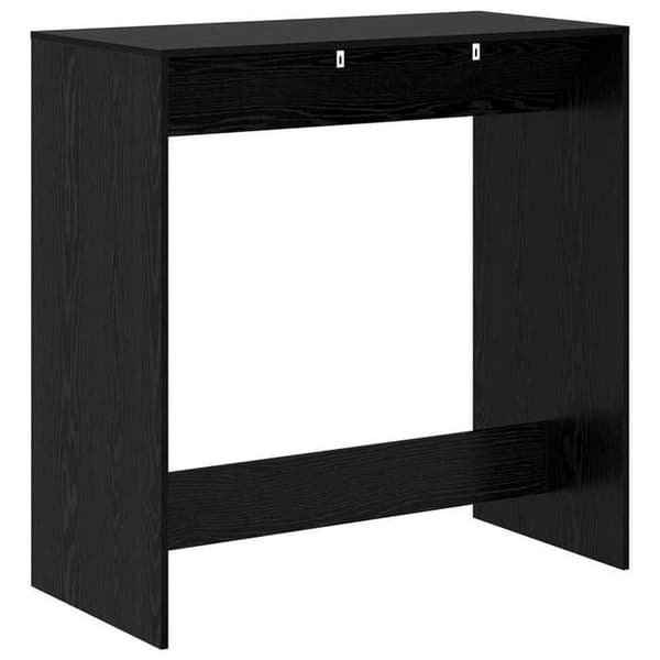 Barbord - EKSKLUSIV HUS - 102 x 50 x 103,5 cm - Ingeniørtræ - Sort eg - Rektangulær