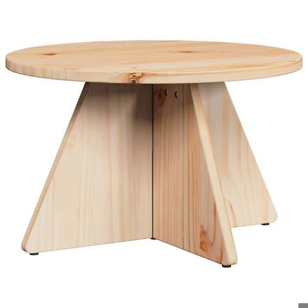 Maison Exclusive - Soffbord 3 st Natur 49 x 49 x 30 cm