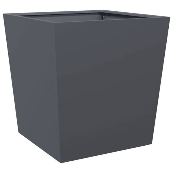 Maison Exclusive - Jardinière antracit 50x50x50 cm stål