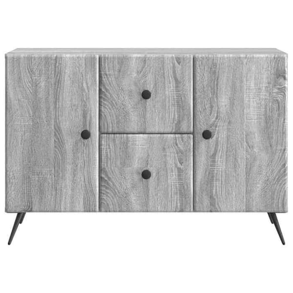 Maison Exclusive - Buffé Sonoma grå 89 x 34,5 x 60 cm Ingenjörsträ