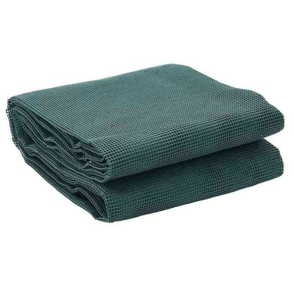 Maison Exclusive - Vihreä telttamatto 400 × 350 cm Polyesteri