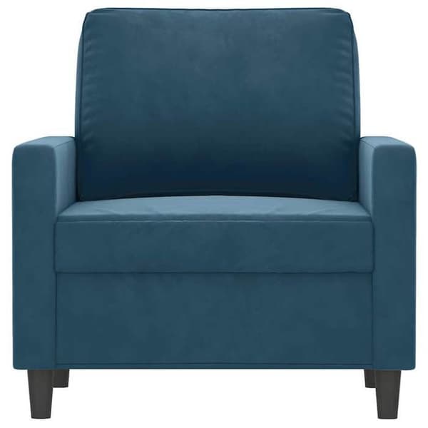 Maison Exclusive - Blå Fåtölj 60 cm Sammet