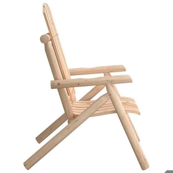 Maison Exclusive - Trädgårdsstol 68x86x103 cm massiv gran Ej specificerat
