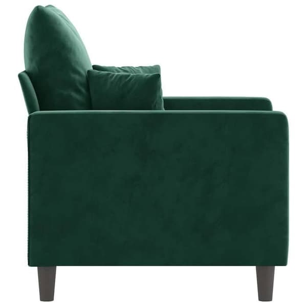 Maison Exclusive - Mørkegrøn Stol 60 cm Velour