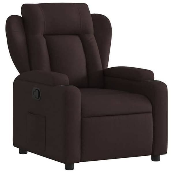 Maison Exclusive - Mørkebrun Recliner Stol i Stof
