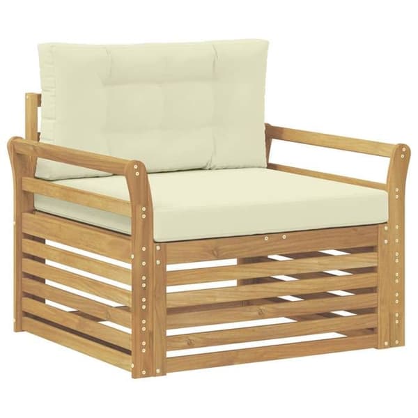 Maison Exclusive - Utomhussoffa Polyester Vit