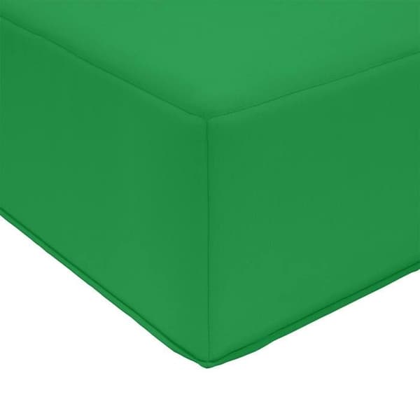 Sittkudde - EXKLUSIV HEM - Utomhuskudde - 100% polyester - Grön - Resilient skum Grön