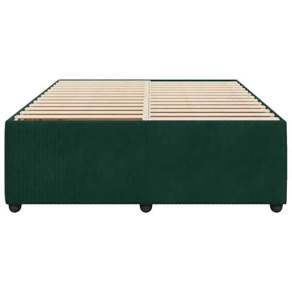 Maison Exclusive - Patja ilman runkoa tummanvihreä 140x200 cm sametti mörkgrön
