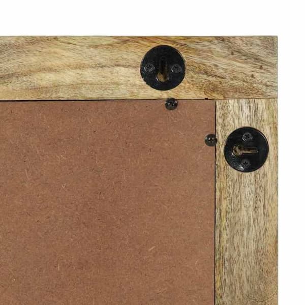 Maison Exclusive - Naturlig badrumsspegel 50 x 2,5 x 70 cm rektangulär