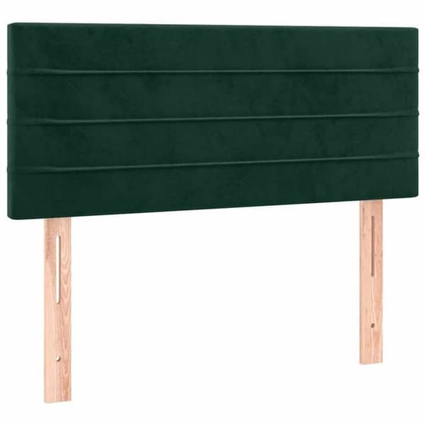 Maison Exclusive - Mörkgrön sänggavel 100x5x78/88 cm Sammet