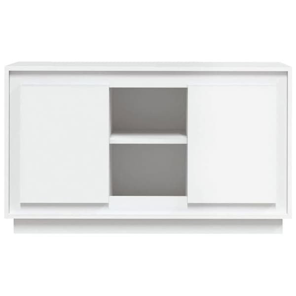 Maison Exclusive - Vit buffé 102x35x60 cm ingenjörsträ