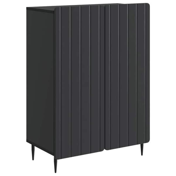 Maison Exclusive - Buffé Svart 66 x 34,5 x 92 cm Ingenjörsträ