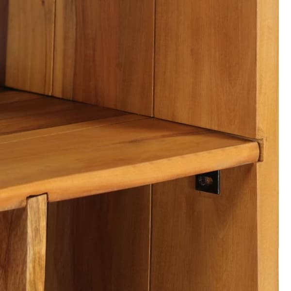 Maison Exclusive - Bibliotek 60x35x180 cm Solid genbrugstræ