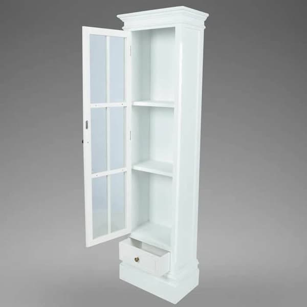 Maison Exclusive - Biblioteksmøbel med 3 hylder Hvid Træ